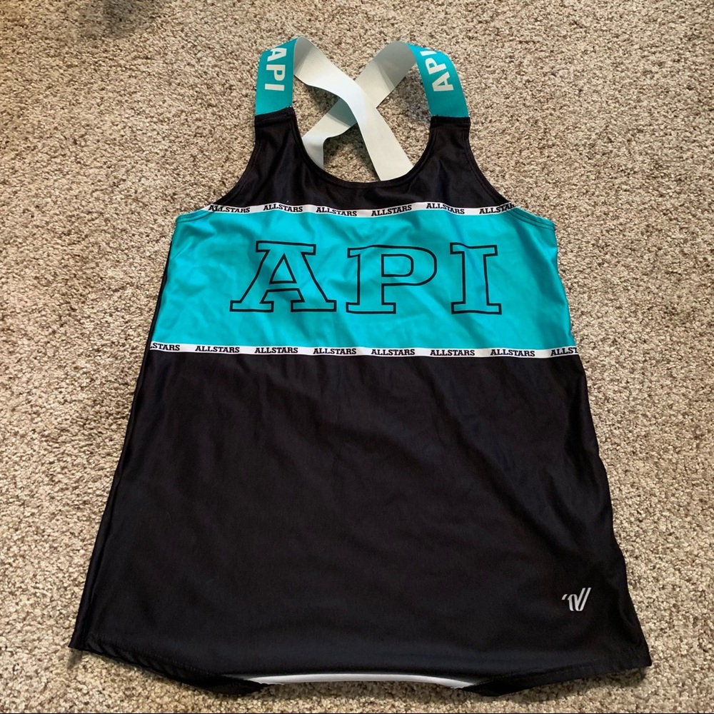 varsity cheer practice tank